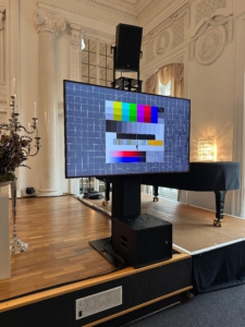 Samsung 75 4K LCD Display verleih mieten stuttgart